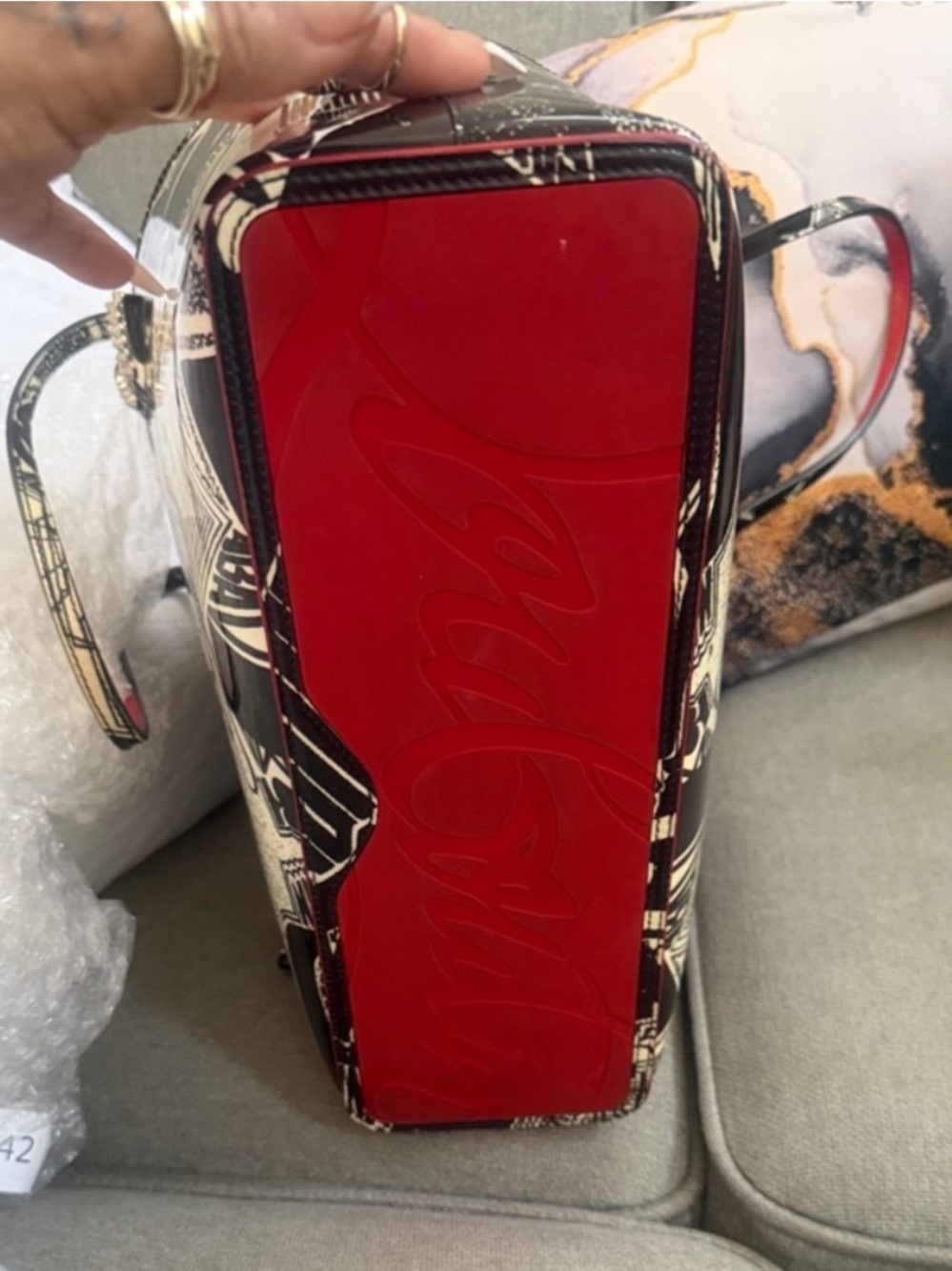 Christian Louboutin Cabata tote bag - Picture 2 of 5